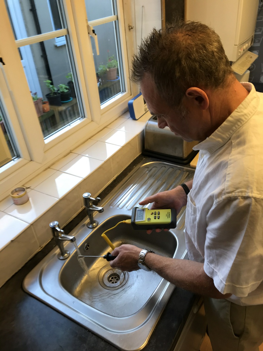 Water Temperature Test